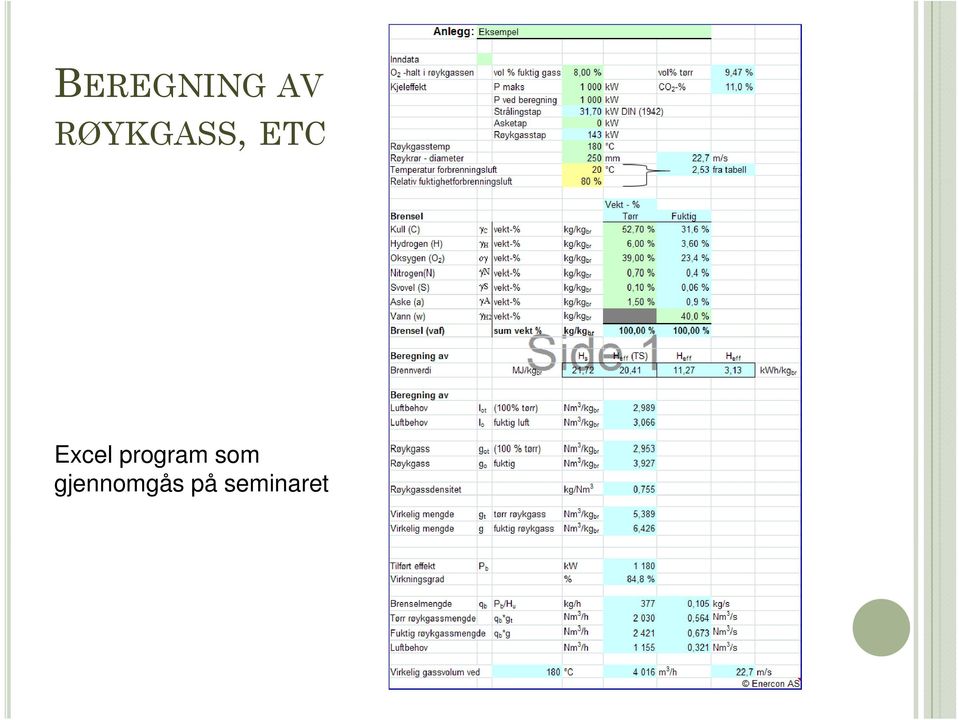 Excel program