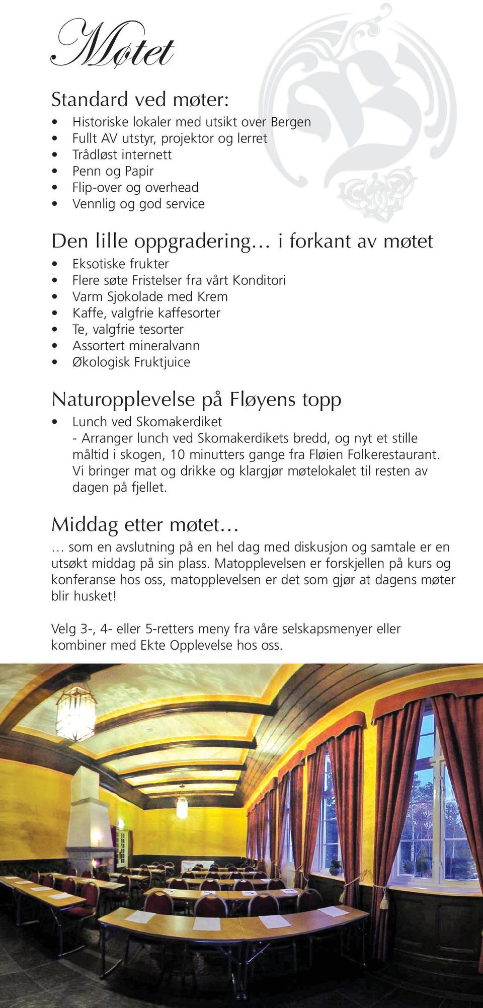 LYSTSTEDET BELLEVUE FLØIEN FOLKERESTAURANT BRYGGEN TRACTEURSTED - PDF  Gratis nedlasting