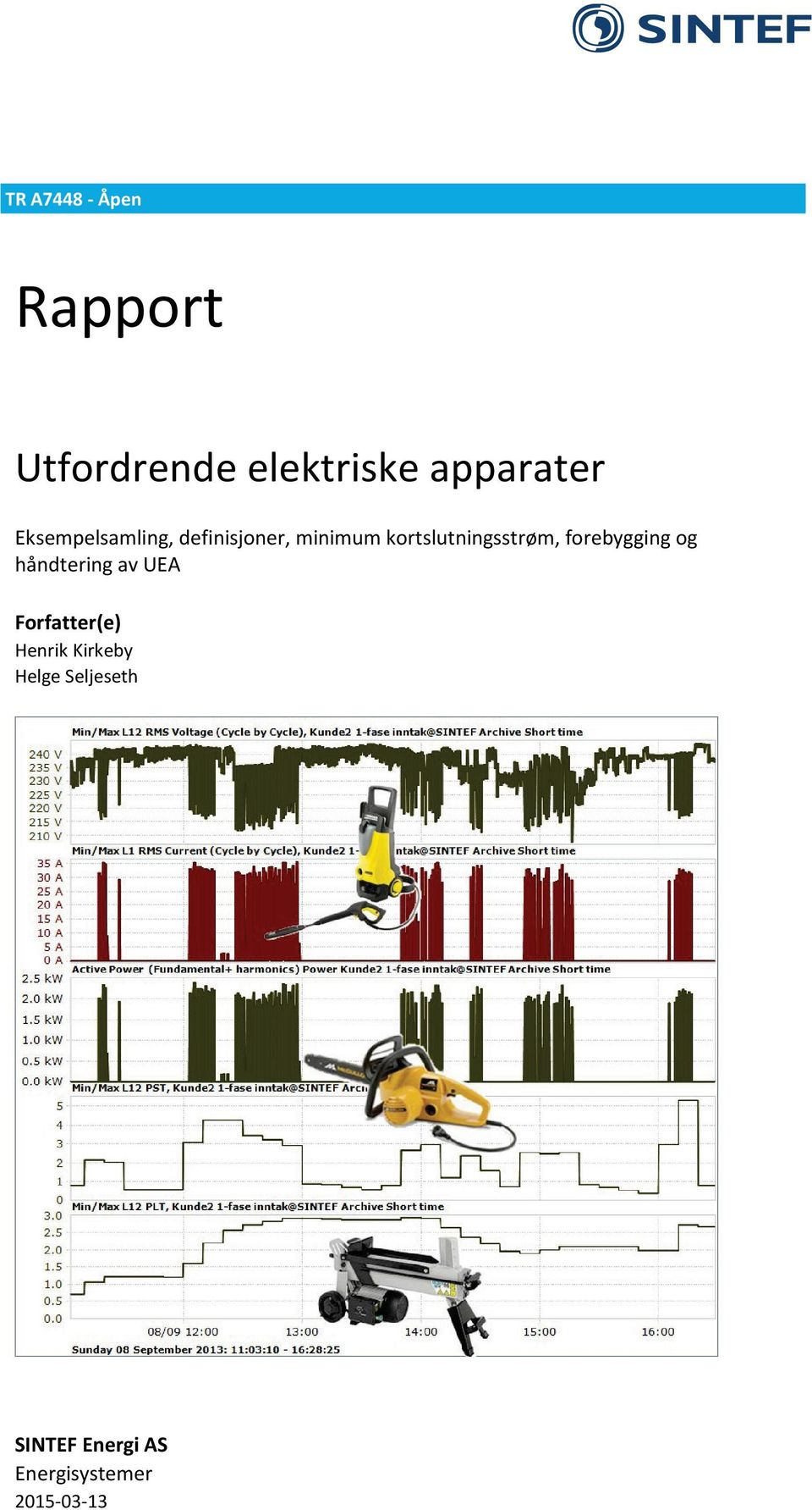 kortslutningsstrøm, forebygging og håndtering av UEA