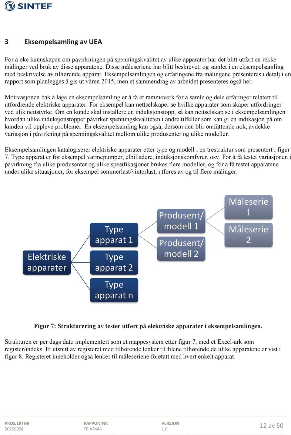 Eksempelsamlingen og erfaringene fra målingene presenteres i detalj i en rapport som planlegges å gis ut våren 2015, men et sammendrag av arbeidet presenteres også her.