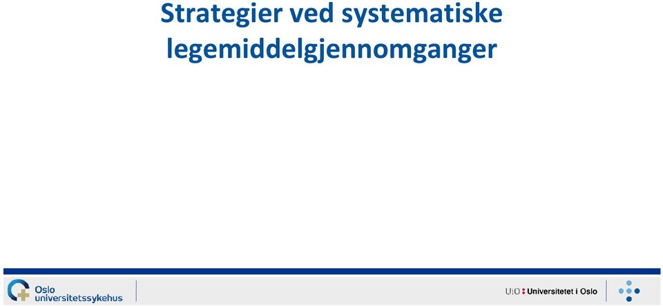 systematiske