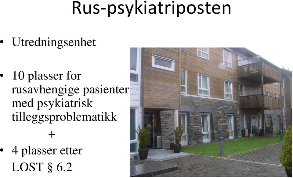 rusavhengige pasienter med