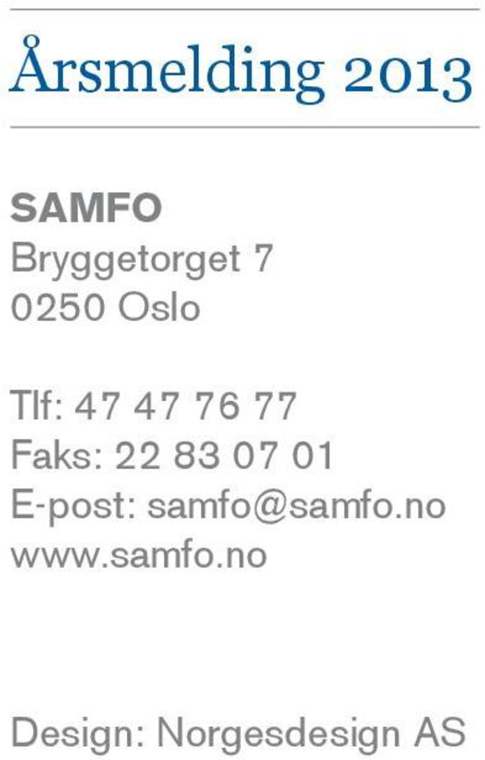 E-post: samfo@