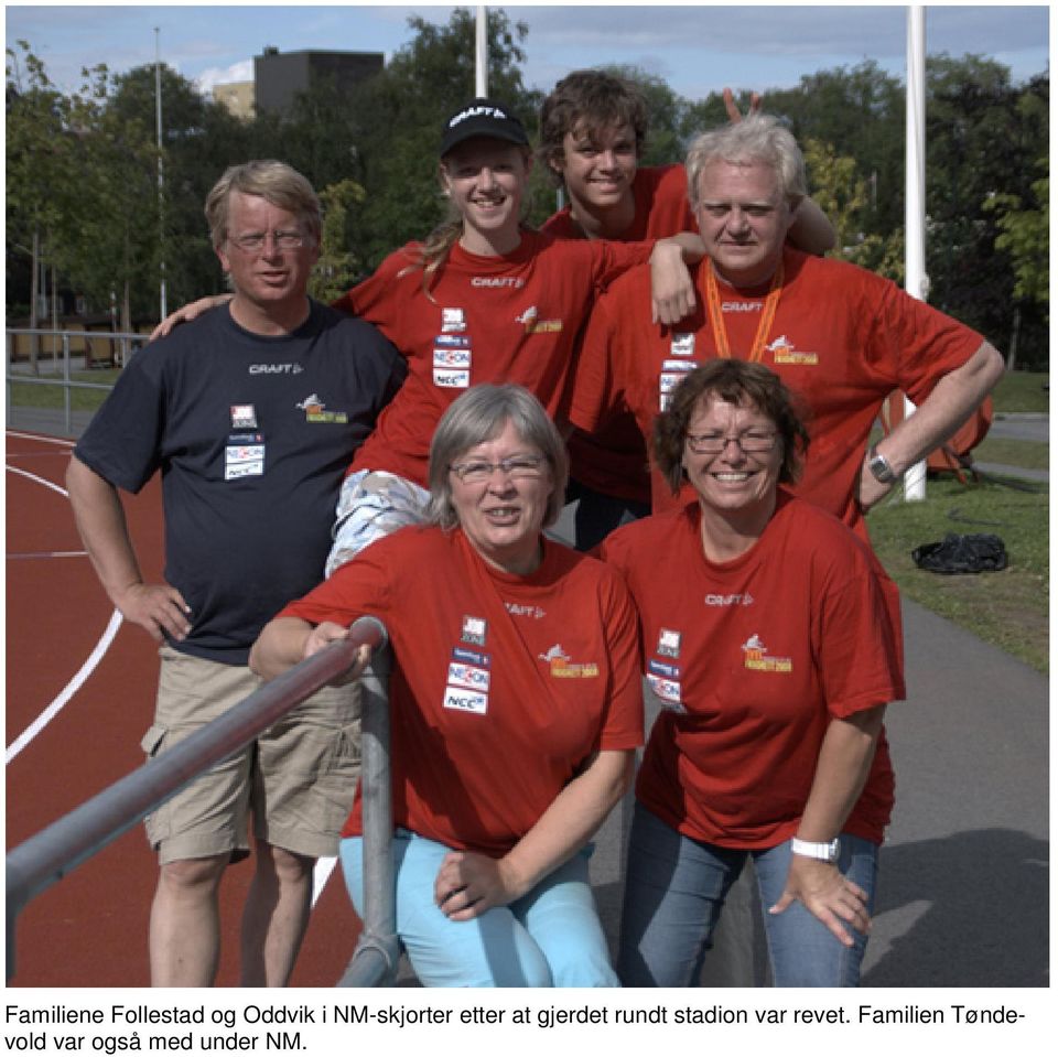 rundt stadion var revet.