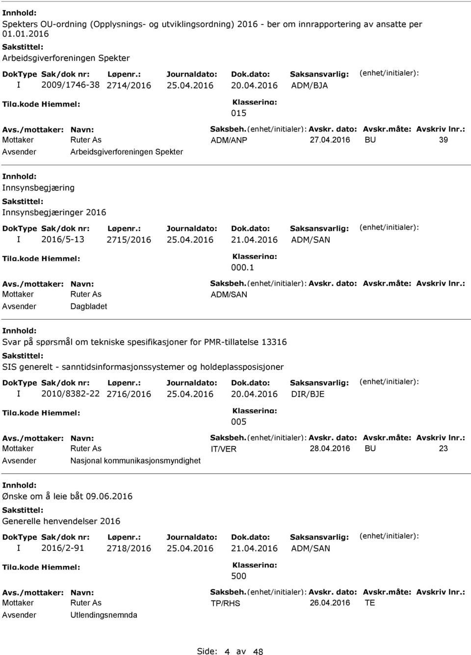 1 ADM/SAN Dagbladet Svar på spørsmål om tekniske spesifikasjoner for PMR-tillatelse 13316 SS generelt - sanntidsinformasjonssystemer og holdeplassposisjoner 2010/8382-22