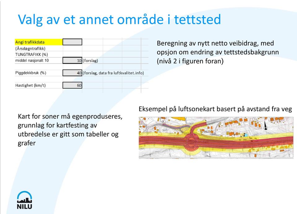 for soner må egenproduseres, grunnlag for kartfesting av utbredelse er