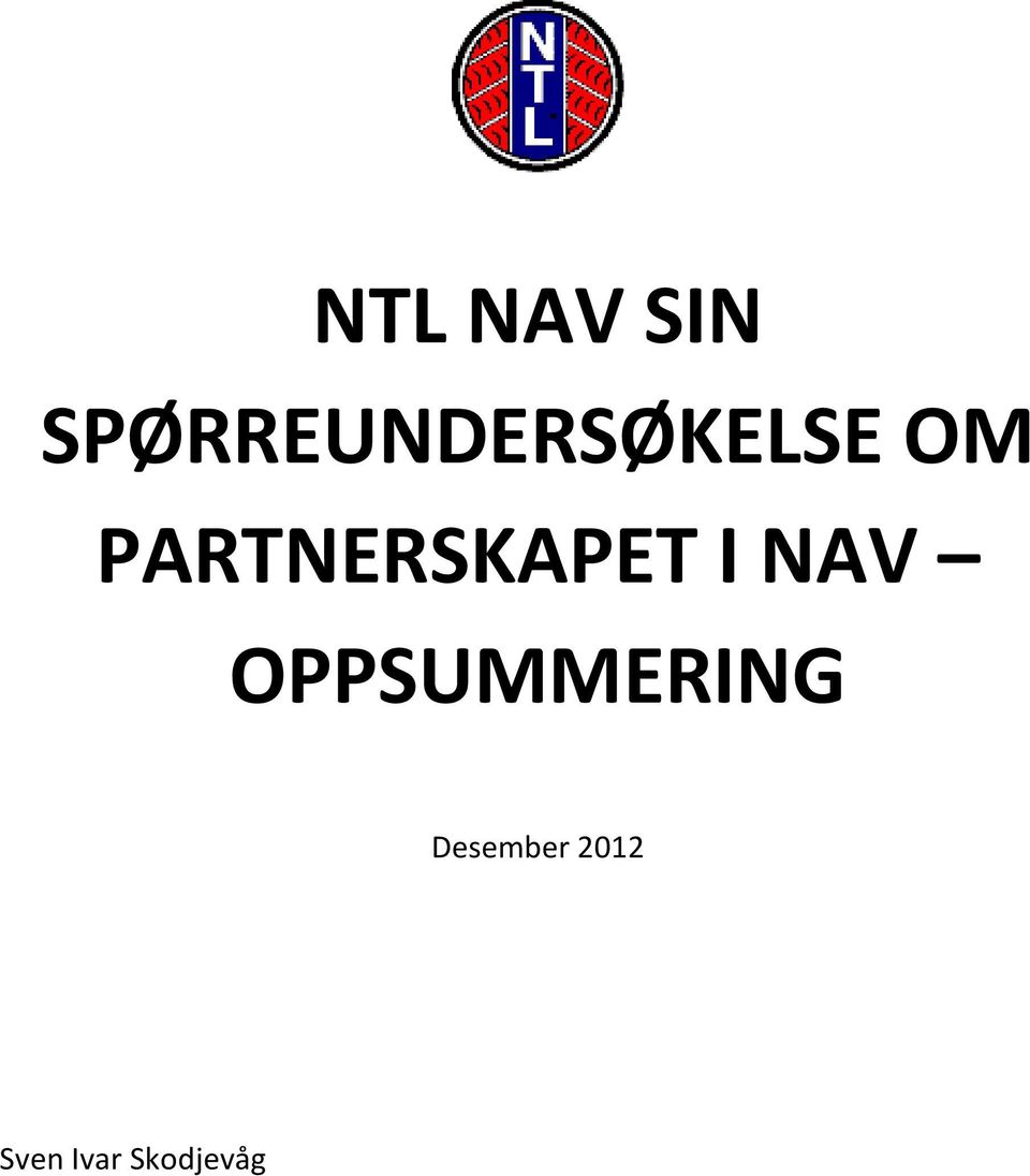 PARTNERSKAPET I NAV