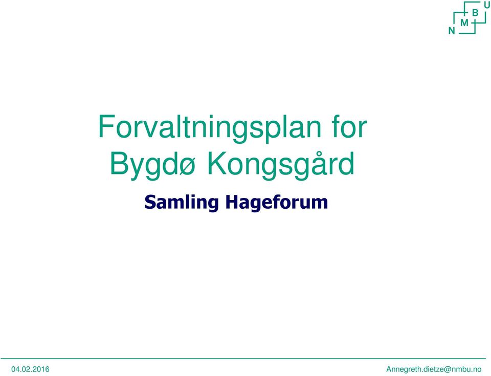 Samling Hageforum 04.