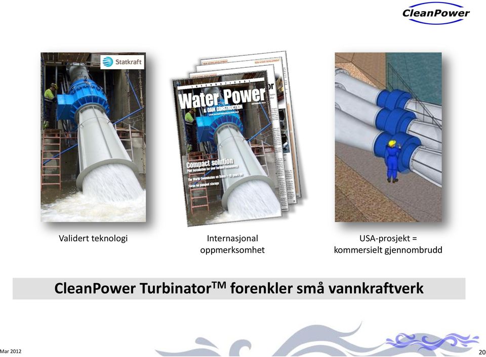 kommersielt gjennombrudd CleanPower