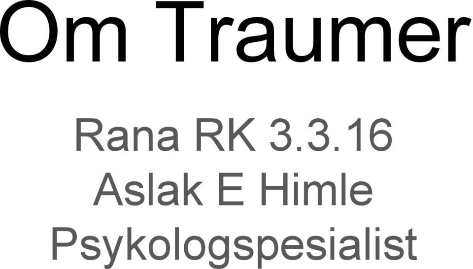 3.16 Aslak E