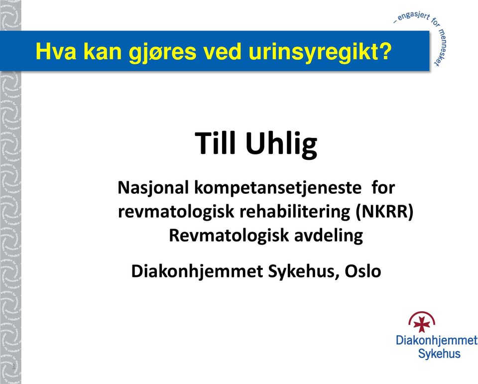 for revmatologisk rehabilitering (NKRR)