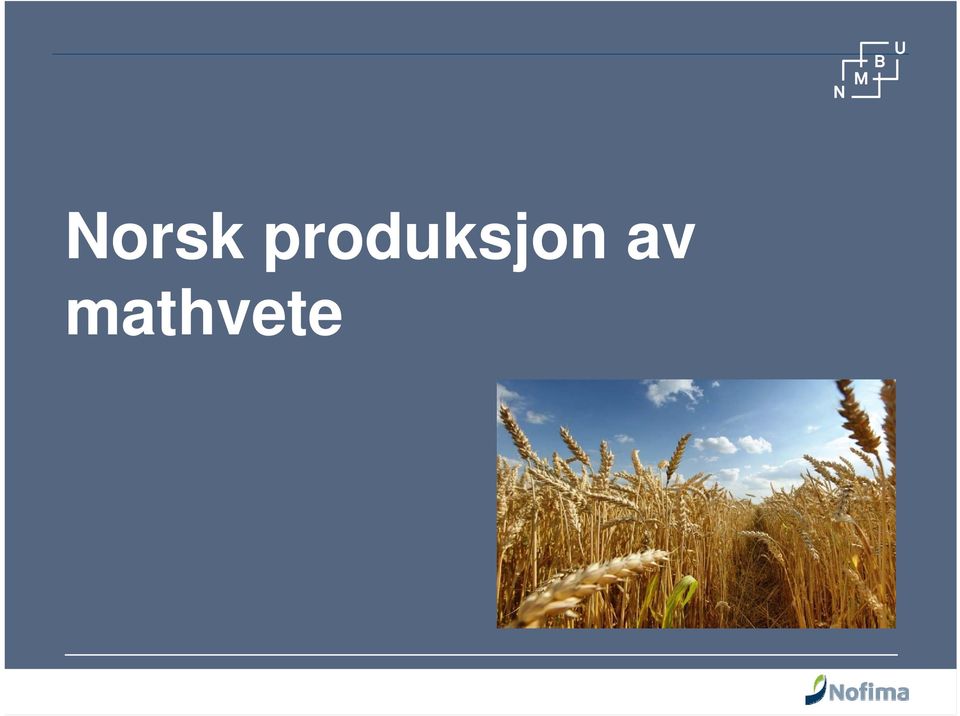 presentasjon Norges