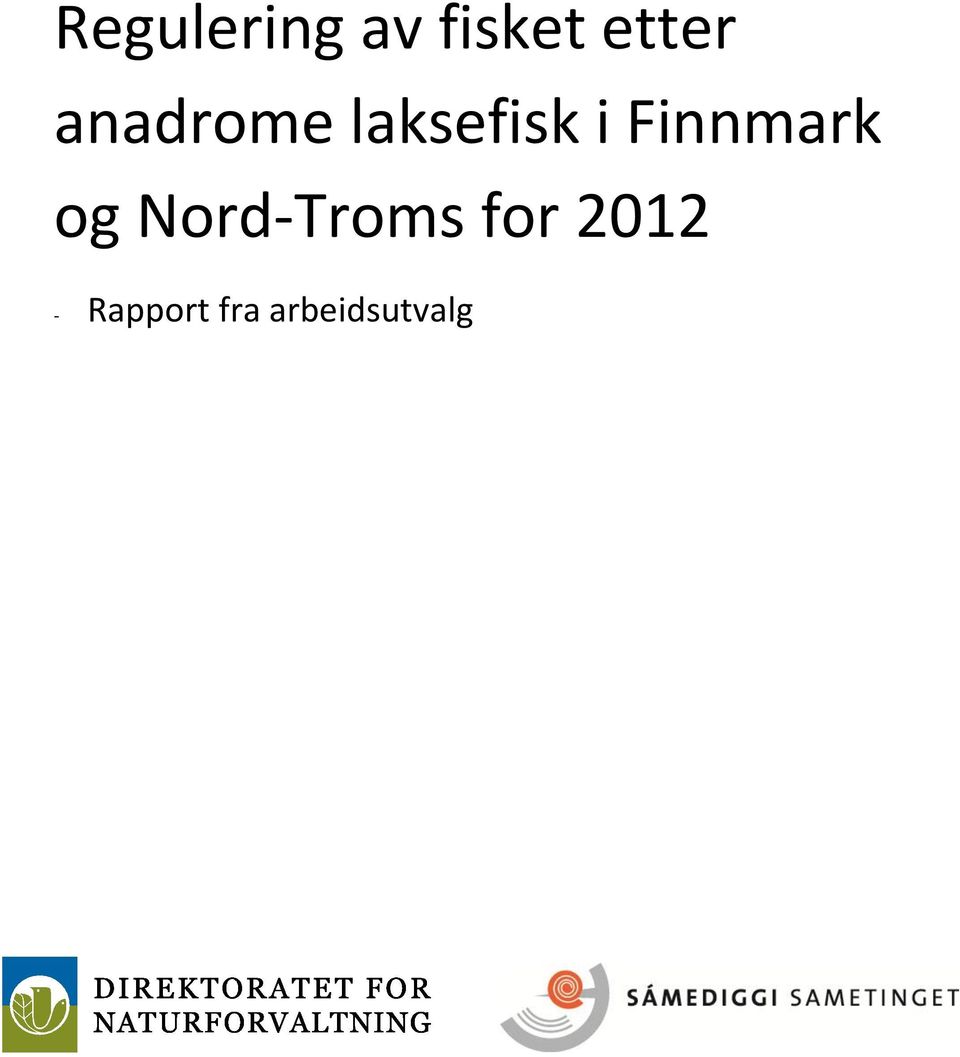 Finnmark og Nord-Troms for