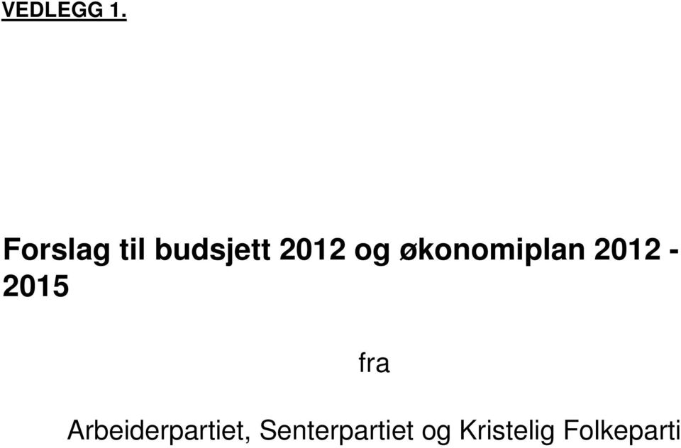 økonomiplan 2012-2015 fra