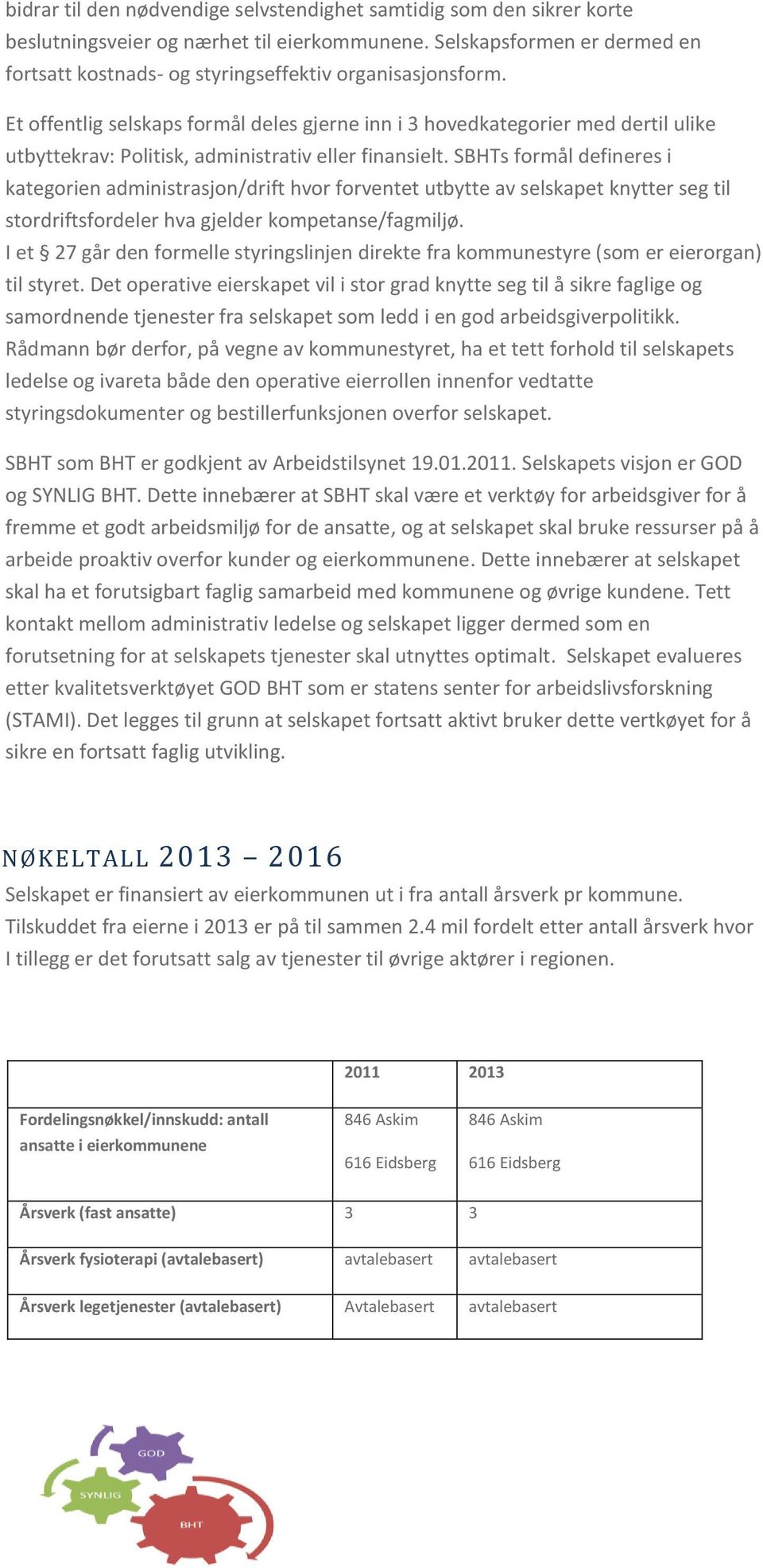 Et offentlig selskaps formål deles gjerne inn i 3 hovedkategorier med dertil ulike utbyttekrav: Politisk, administrativ eller finansielt.