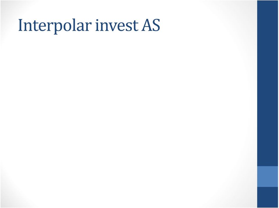 Avkastningskravet til InterPolar Invest AS er satt til 10 % av investert kapital Fondets levetid settes til 10 år fra avsluttet emisjon.