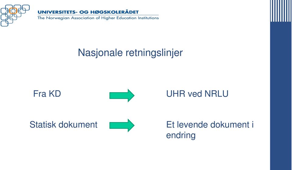 UHR ved NRLU Statisk