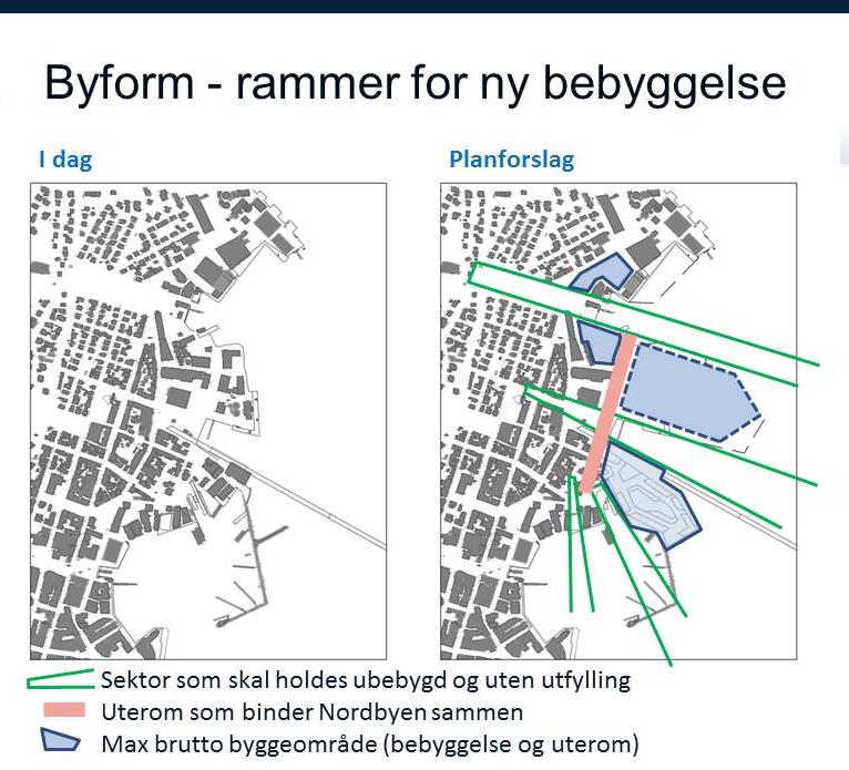 Høyder ifht havnivåstigning Planområdet ligger i dag så lavt at det delvis oversvømmes ved stormflo. Fremtidige krav til høyder som følge av havnivåstigning er c+3.