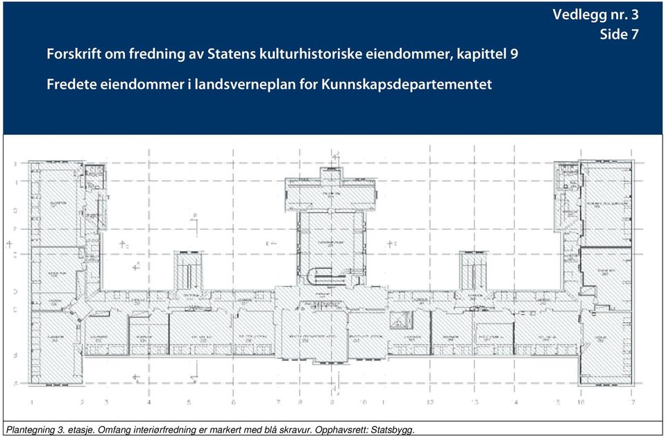 Omfang interiørfredning er