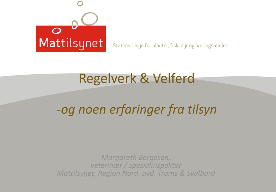 Bergesen, veterinær /