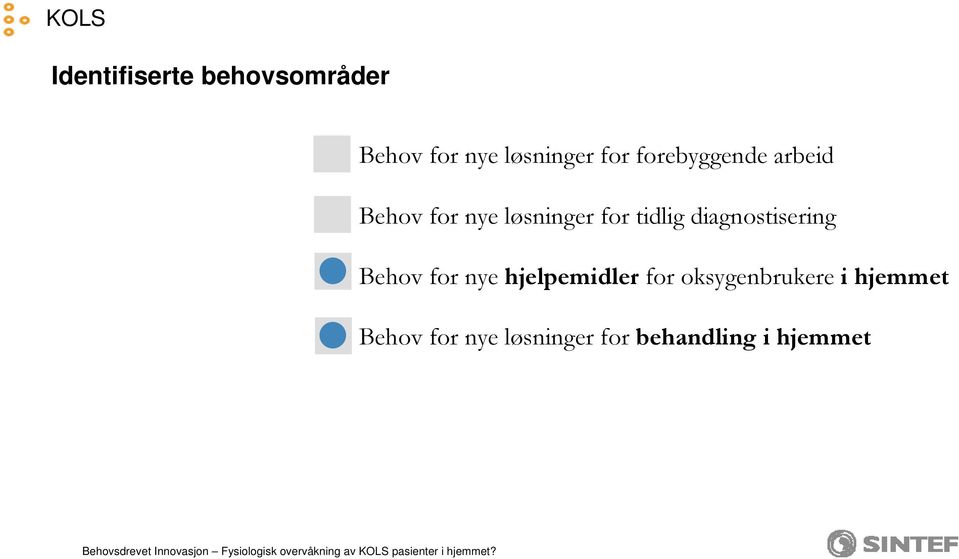 diagnostisering Behov for nye hjelpemidler for