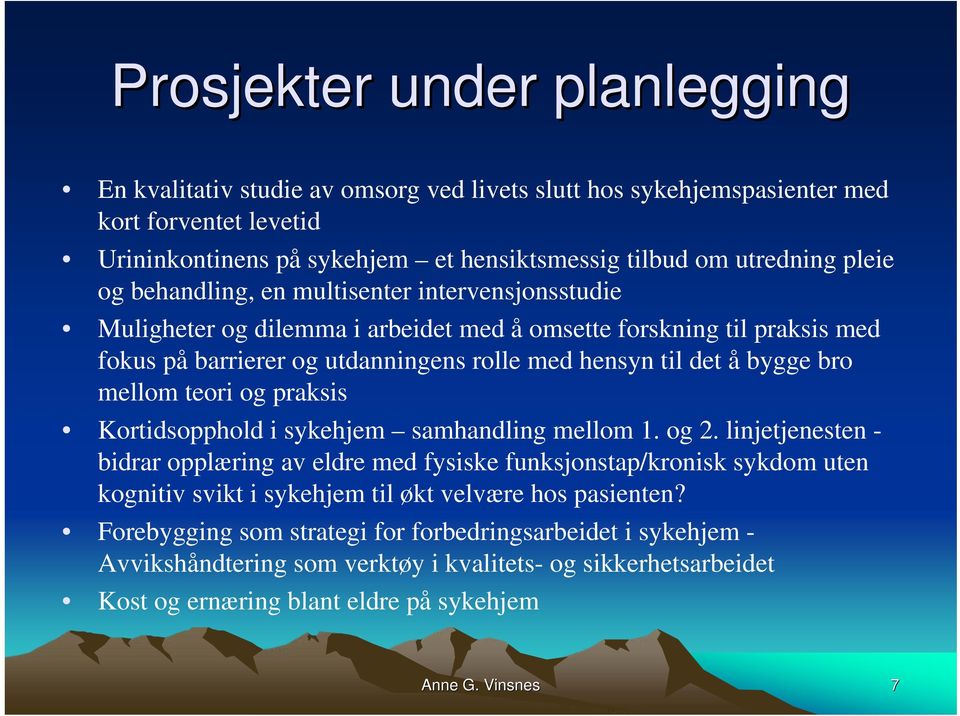 mellom teori og praksis Kortidsopphold i sykehjem samhandling mellom 1. og 2.