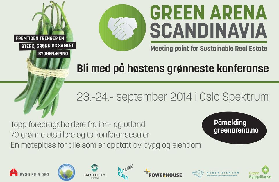- september 2014 i Oslo Spektrum Topp foredragsholdere fra inn- og utland