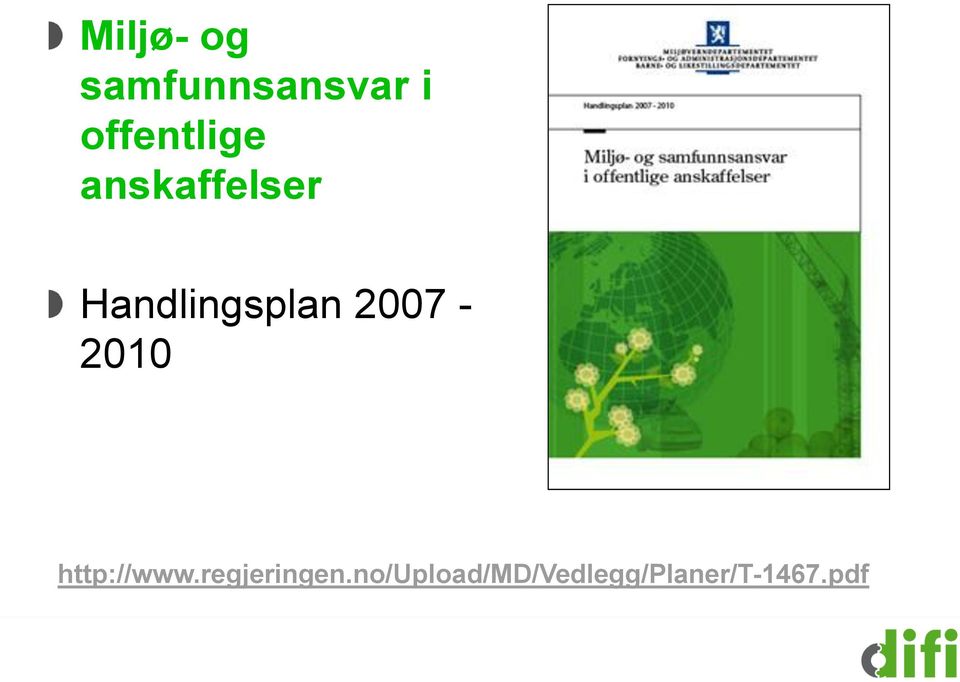Handlingsplan 2007-2010
