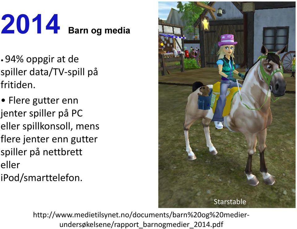 enn gutter spiller pa nettbrett eller ipod/smarttelefon. Starstable http://www.