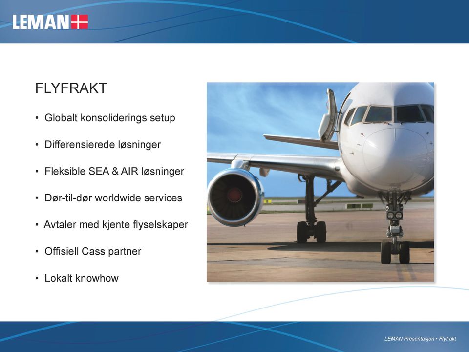 worldwide services Avtaler med kjente flyselskaper