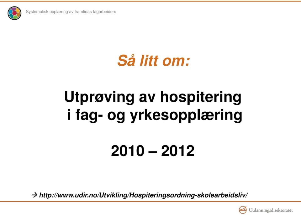 yrkesopplæring 2010 2012