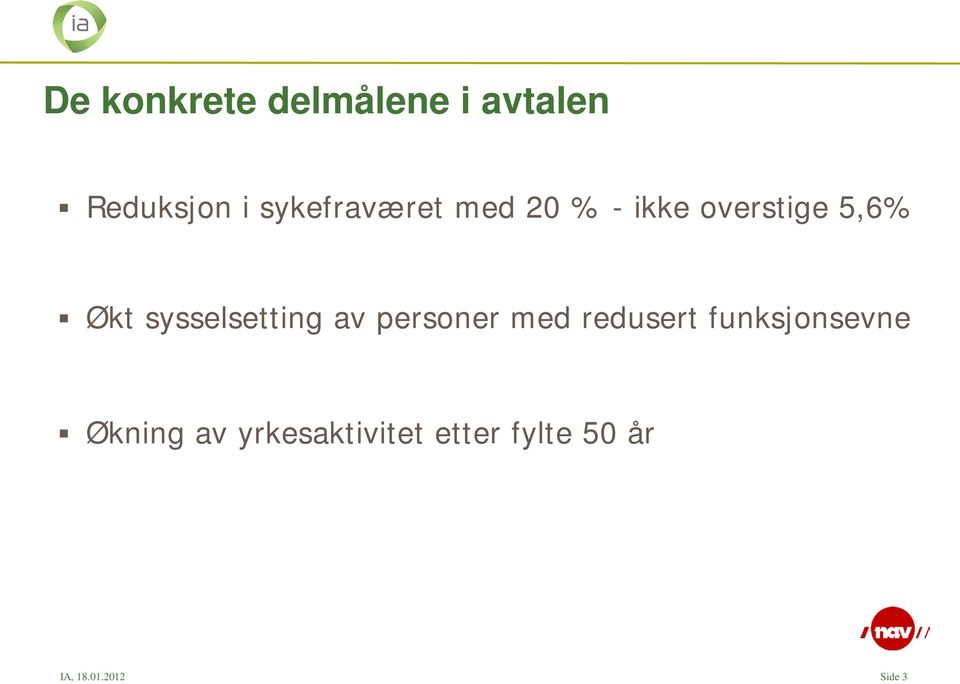 sysselsetting av personer med redusert funksjonsevne