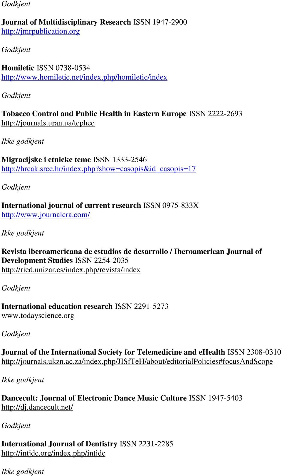 journalcra.com/ Revista iberoamericana de estudios de desarrollo / Iberoamerican Journal of Development Studies ISSN 2254-2035 http://ried.unizar.es/index.