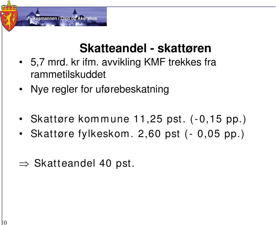 for uførebeskatning Skattøre kommune 11,25 pst.