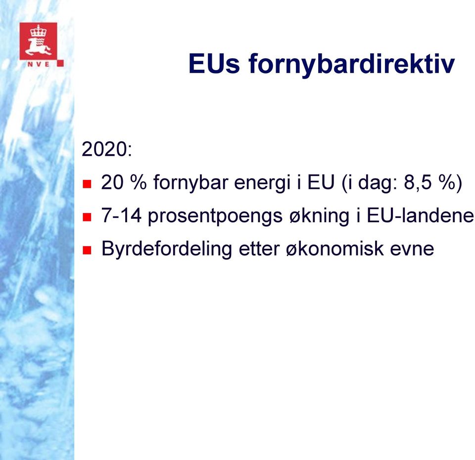 7-14 prosentpoengs økning i