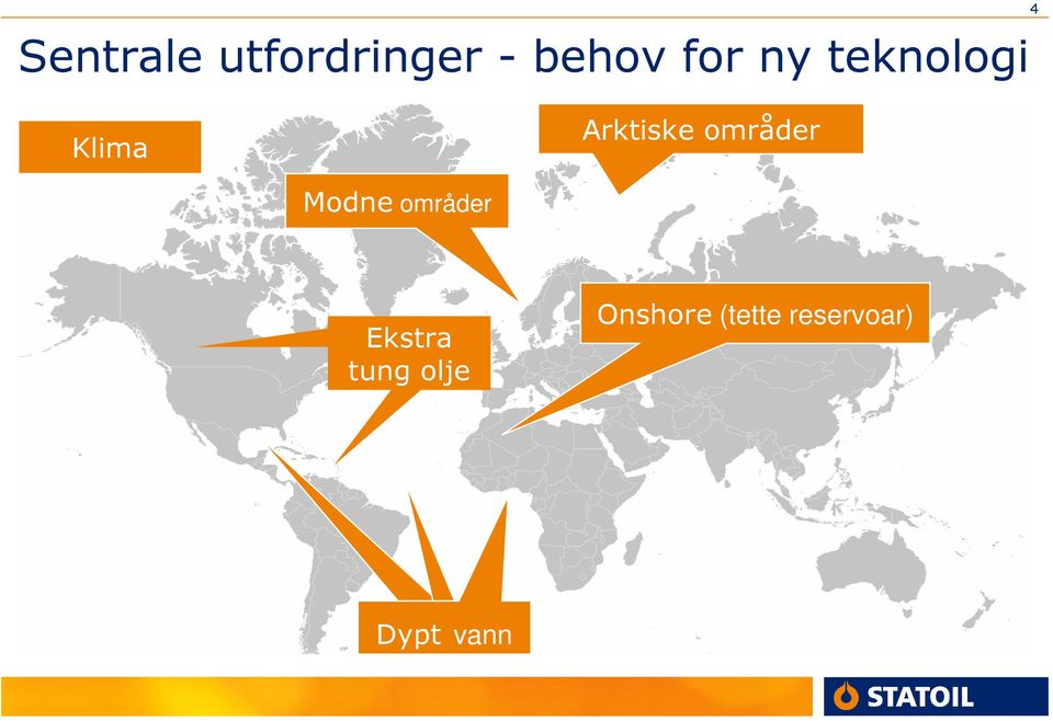 Modne områder Ekstra tung olje Extra