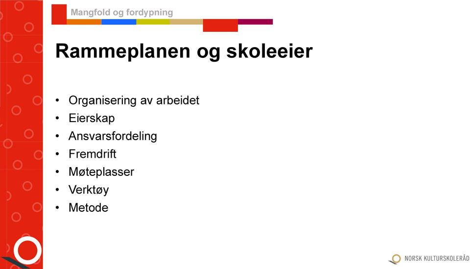 Eierskap Ansvarsfordeling