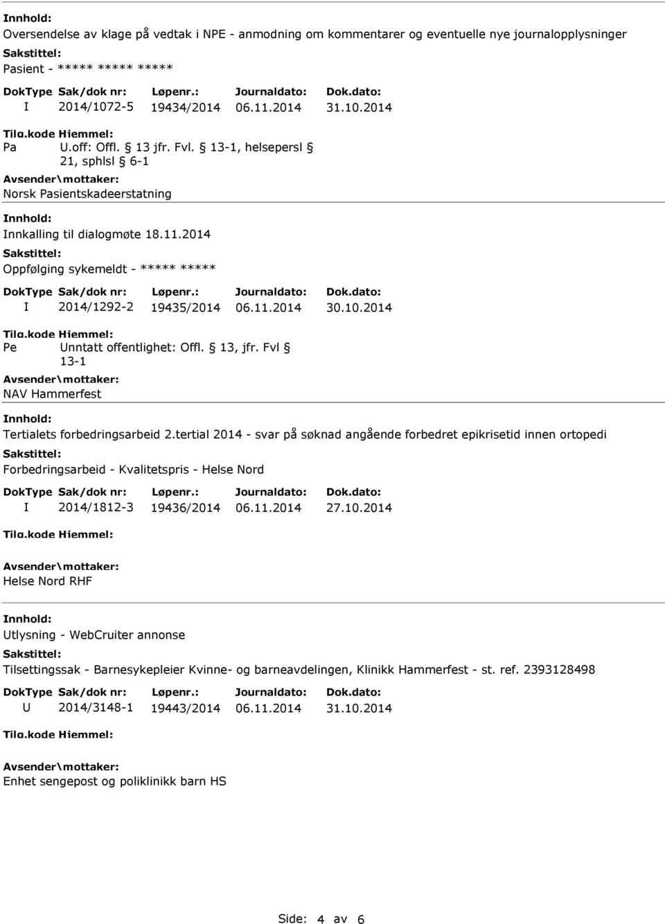 Fvl 13-1 NAV Hammerfest Tertialets forbedringsarbeid 2.