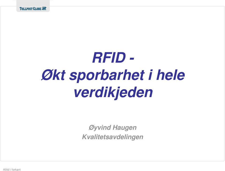 verdikjeden Øyvind