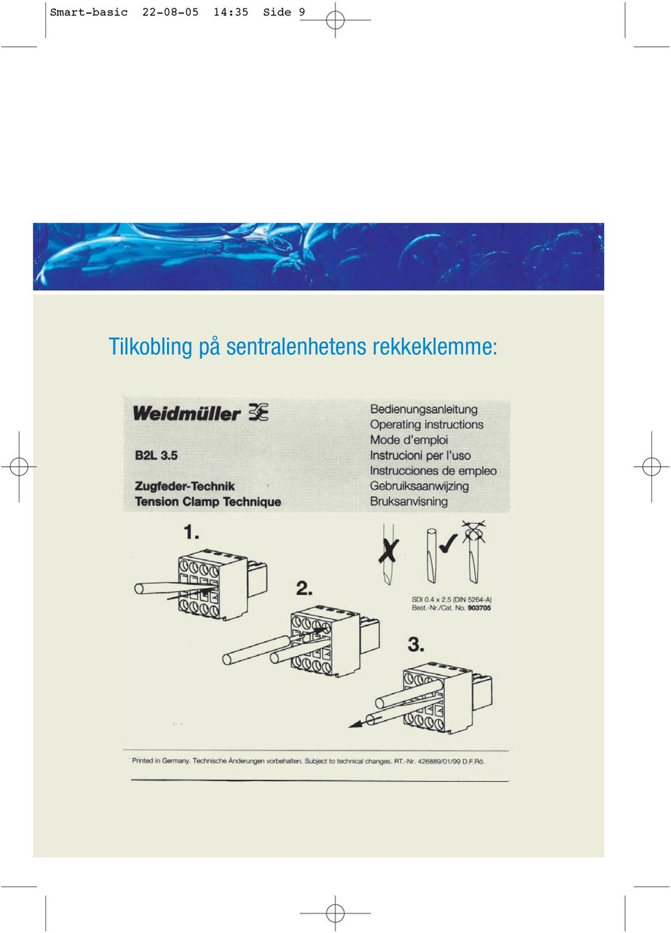 Side 9 Tilkobling