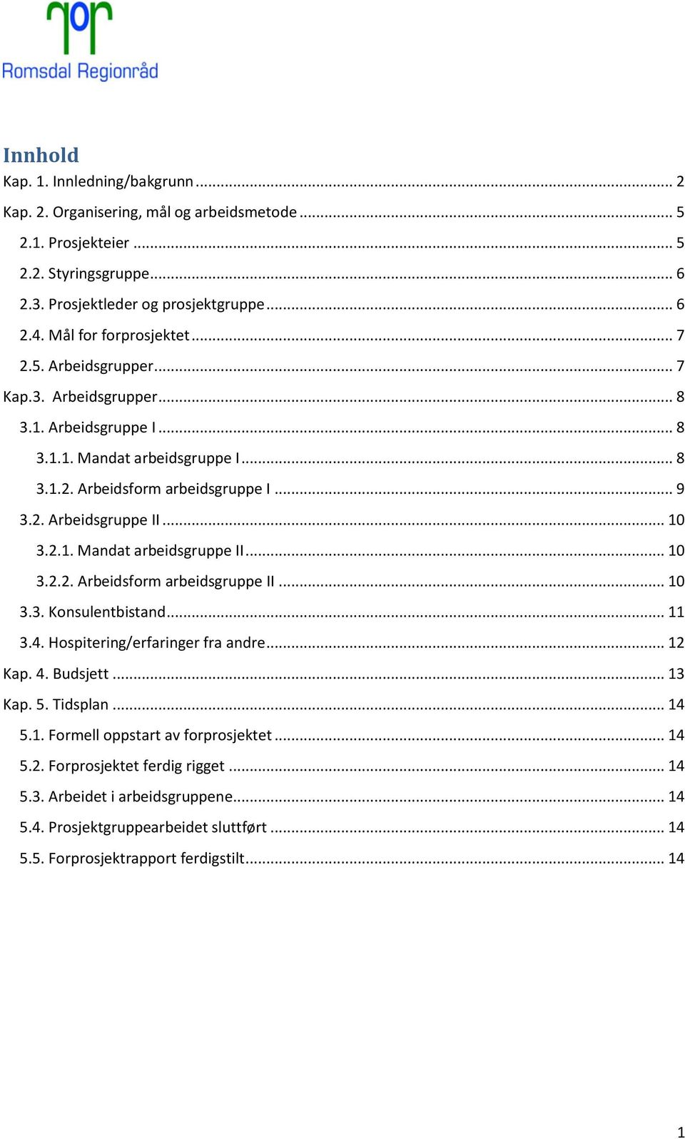 .. 10 3.2.1. Mandat arbeidsgruppe II... 10 3.2.2. Arbeidsform arbeidsgruppe II... 10 3.3. Konsulentbistand... 11 3.4. Hospitering/erfaringer fra andre... 12 Kap. 4. Budsjett... 13 Kap. 5. Tidsplan.