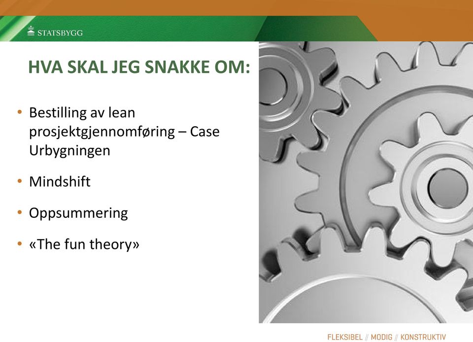 prosjektgjennomføring Case