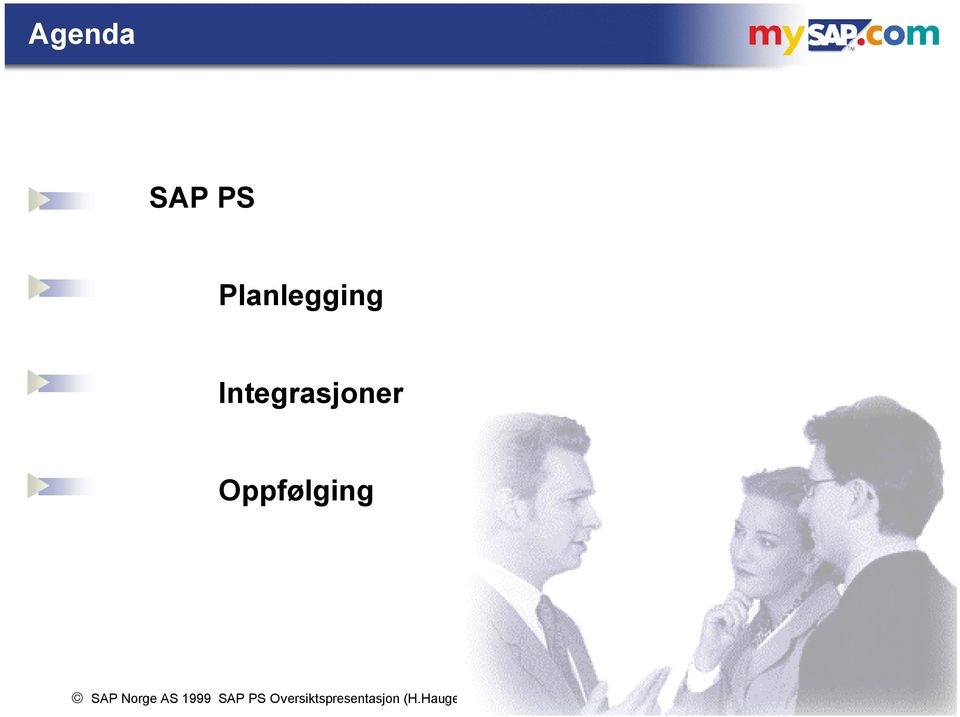 Norge AS 1999 SAP PS