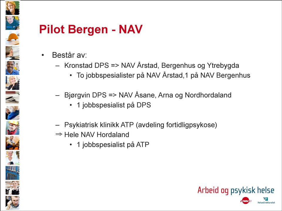 => NAV Åsane, Arna og Nordhordaland 1 jobbspesialist på DPS Psykiatrisk