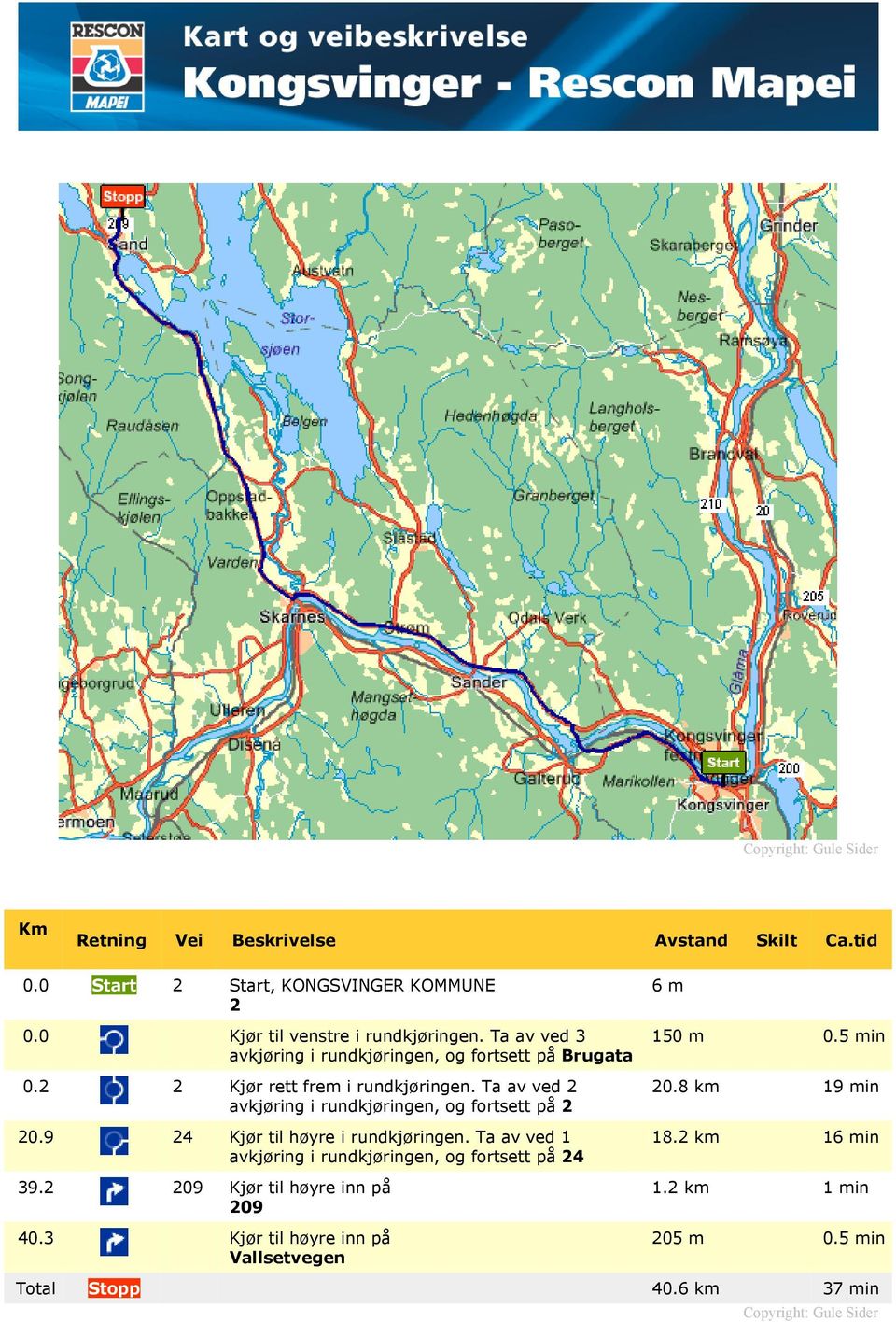 Ta av ved 2 avkjøring i 2 20.9 24 Kjør til høyre i rundkjøringen.