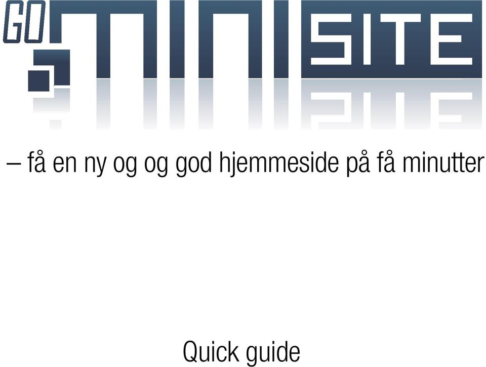 hjemmeside på