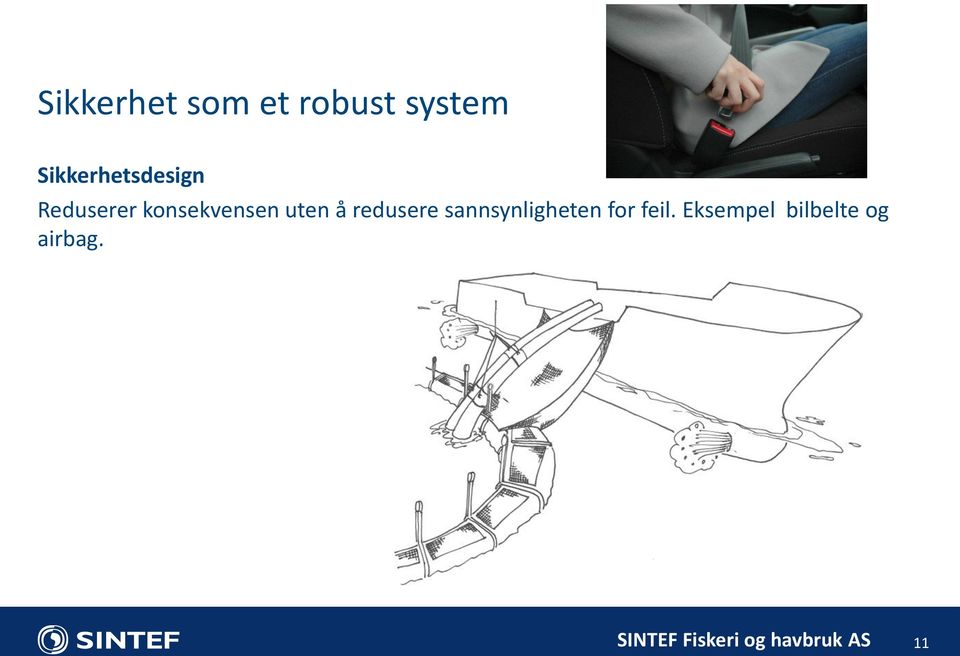 konsekvensen uten å redusere