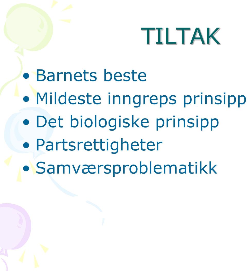 Det biologiske prinsipp