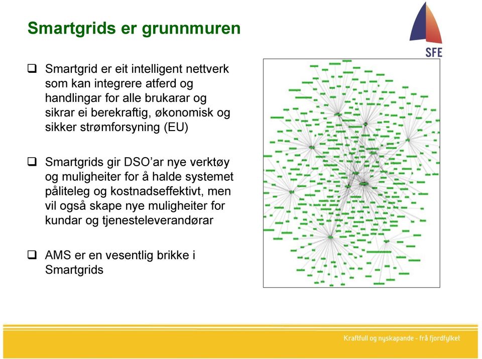 Smartgrids gir DSO ar nye verktøy og muligheiter for å halde systemet påliteleg og