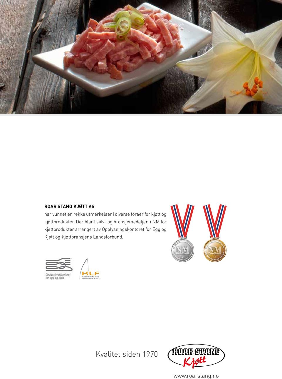 Deriblant sølv- og bronsjemedaljer i NM for kjøttprodukter arrangert